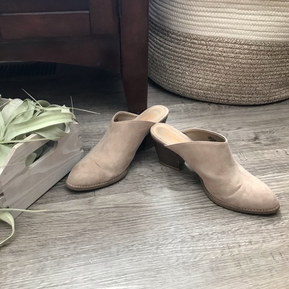 Old Navy Mule Heels